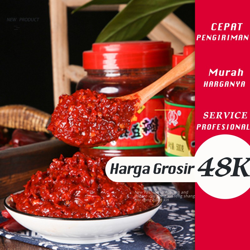 Famous Chili Bean Sauce Fu Chi Chilli Bean 500gr Doubanjiang | Shopee ...