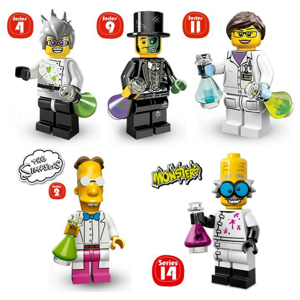 LEGO Minifigures Scientists Series Shopee Singapore