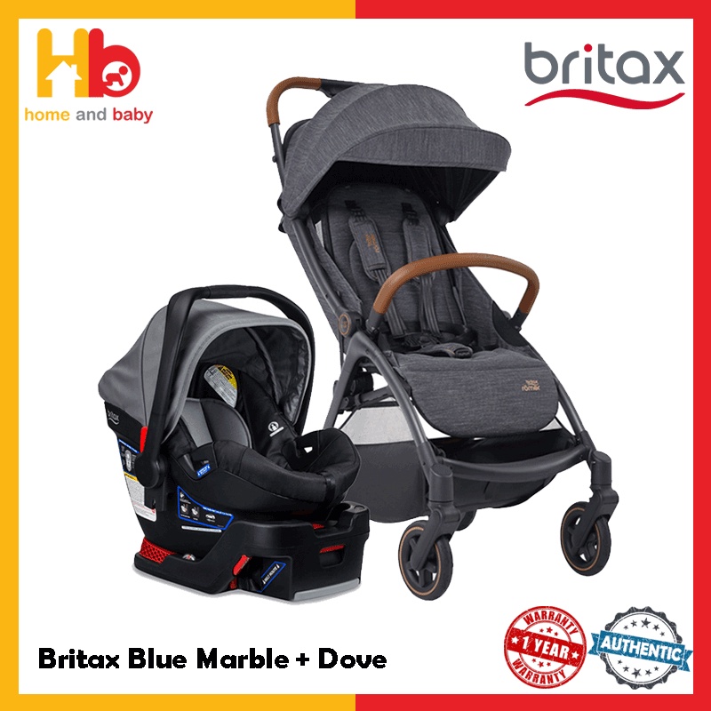 Britax Gravity II Auto One handed fold Stroller B safe 35 Gen2 Infant Car Seat Travel System 1 Year Warranty Shopee Singapore