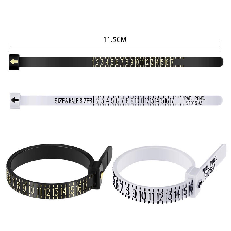 Finger Ring Sizer Ruler Ring Size Measuring Tool Ring Sizer Circle ...