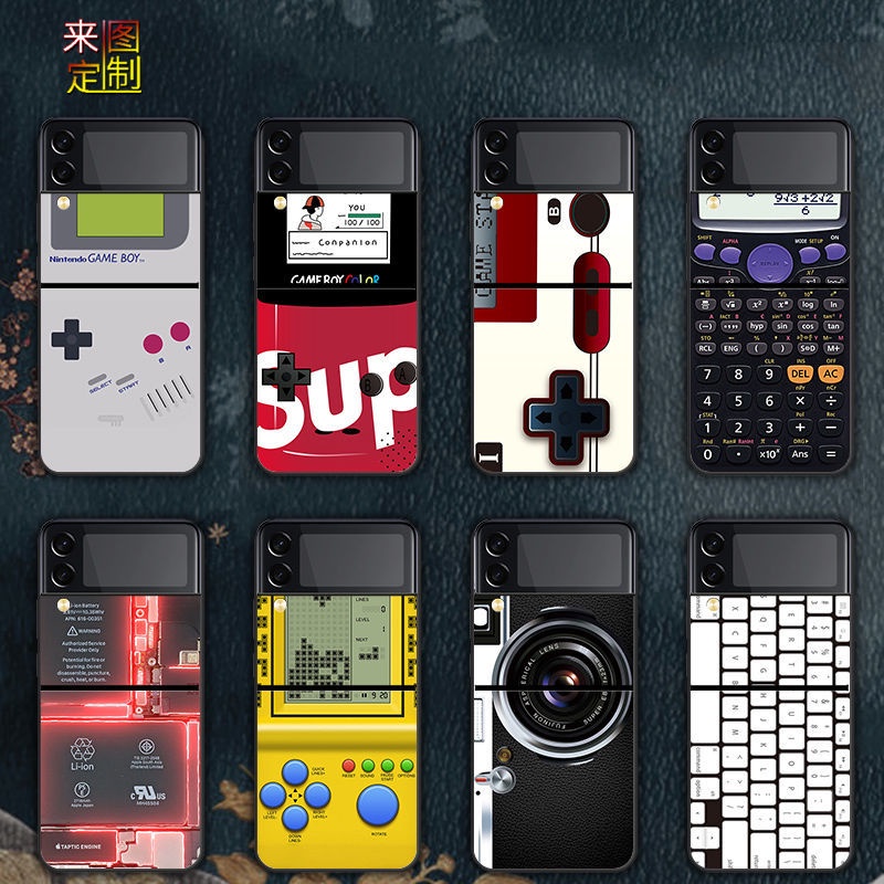Samsung Zflip3 5G Hard Phone Casing Galaxy Z Flip 3 Creative Protective Case