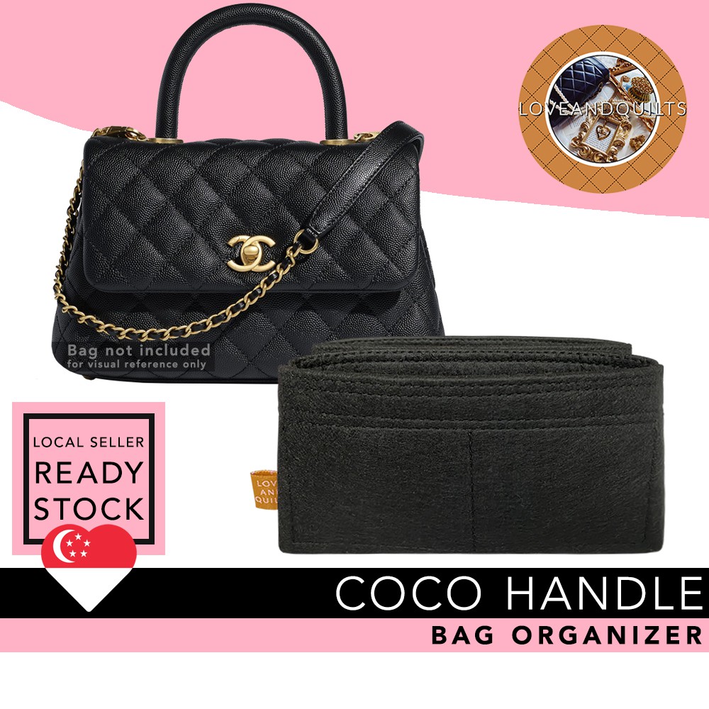 SG Chanel Coco Handle Bag Organizer bag Insert bag Shaper bag