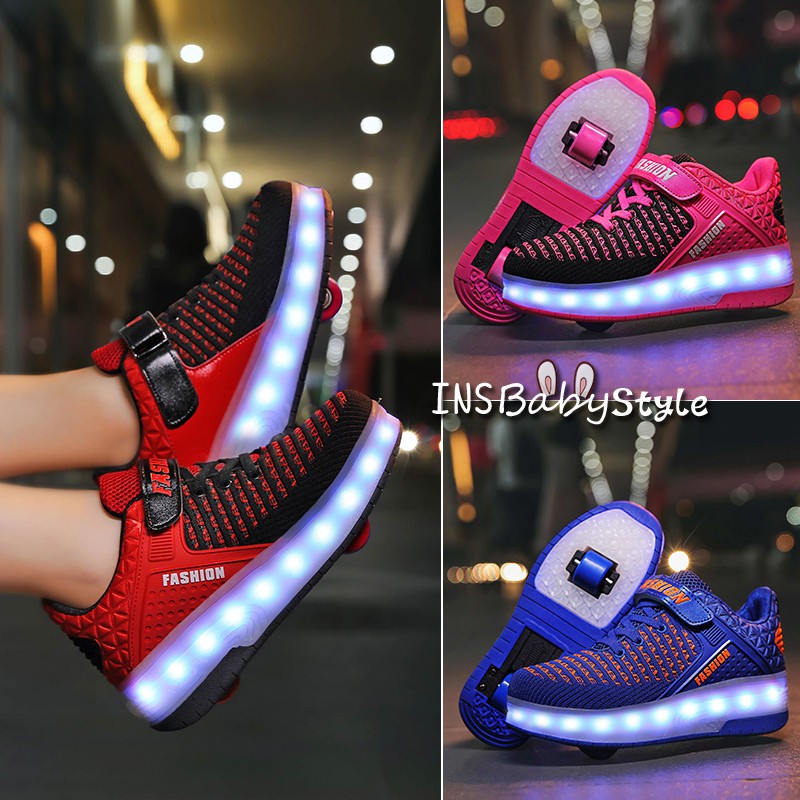 Girls on sale roller sneakers