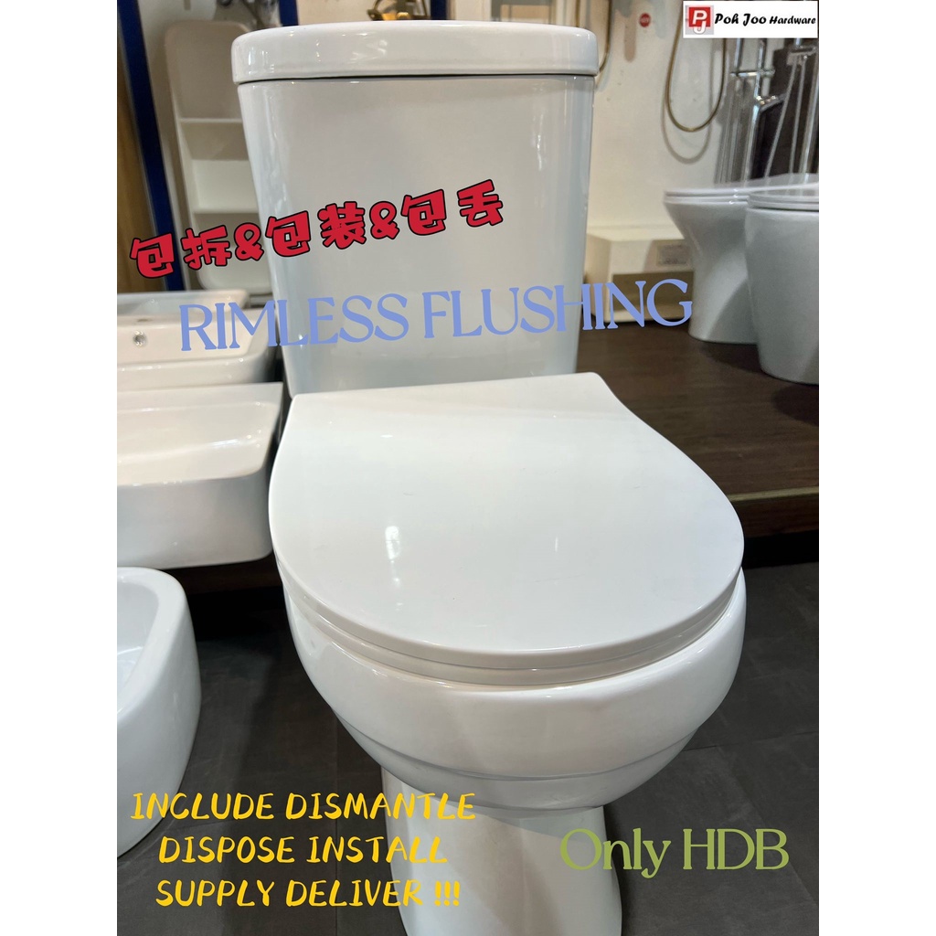 Supply & Install & Deliver toilet bowl Shopee Singapore