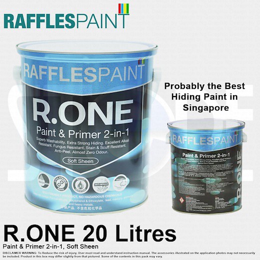 Raffles Paint R.ONE 2 in 1 Paint and Primer with Advance Washability 20