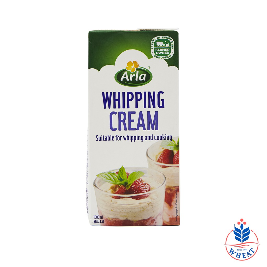 Arla Whipping Cream 36 Fat 1L Shopee Singapore