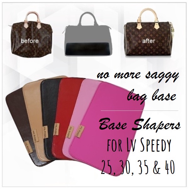  Purse Bling Speedy 35 Base Shaper, Red Bag Shaper for