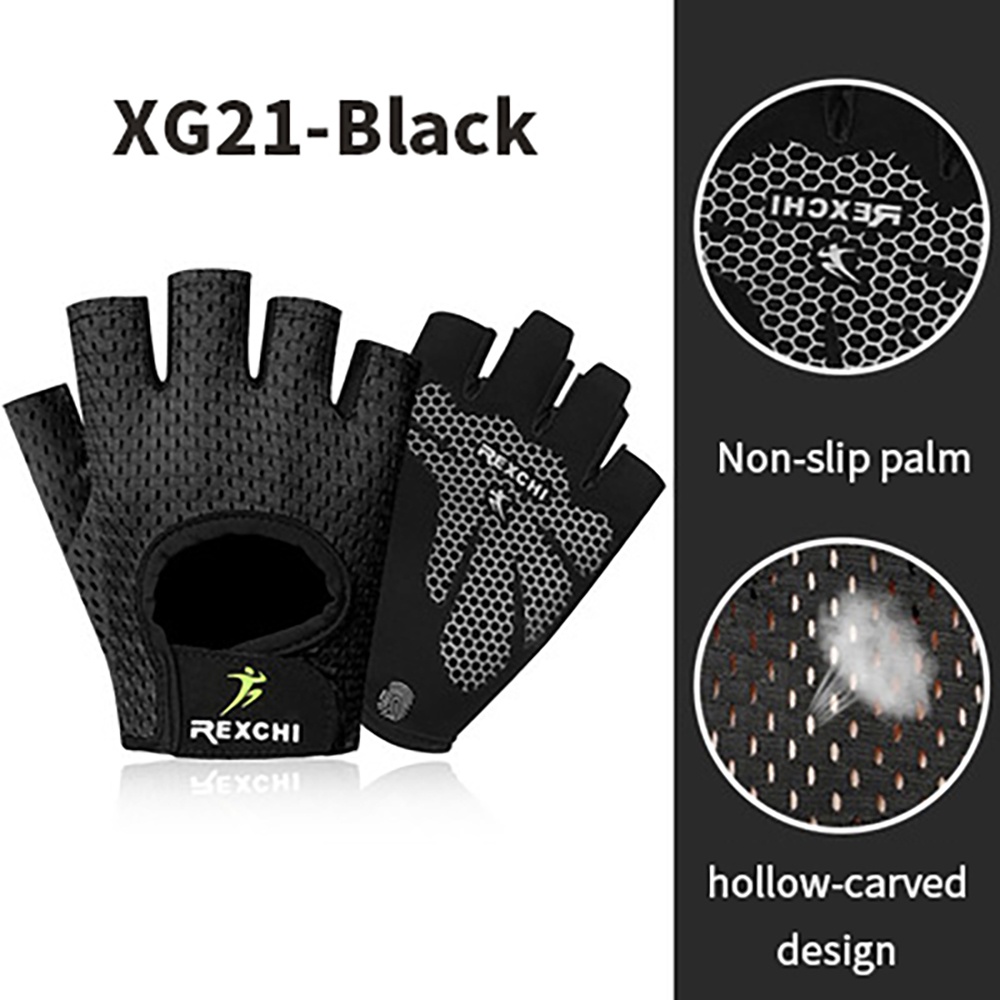 Half Finger Gym Gloves, Non-slip Yoga Gloves