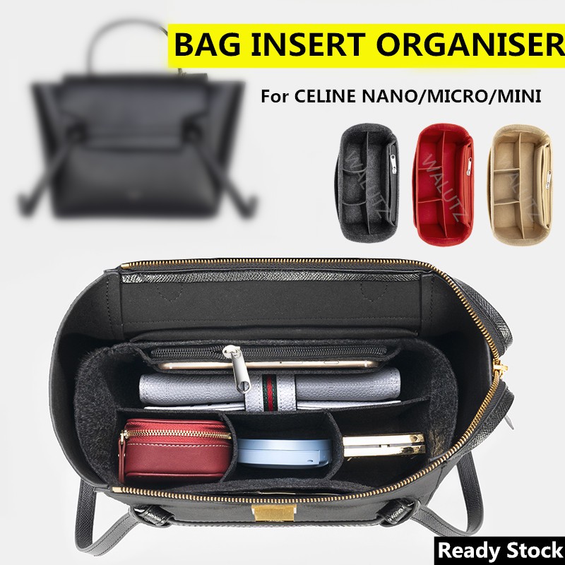 Purse Organizer for Celine Nano Luggage Bag