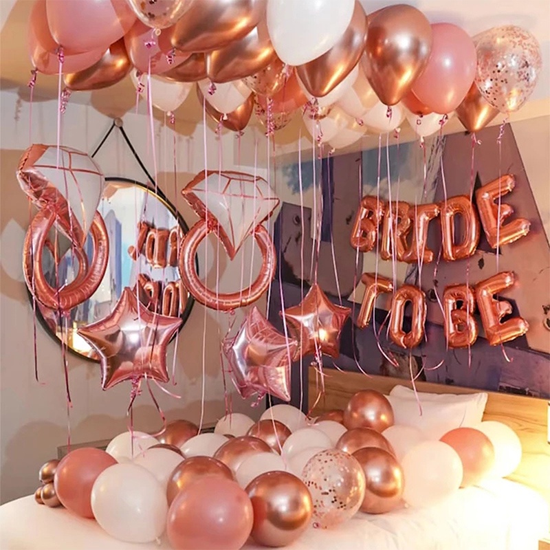 Bride Rose Heliumballong 18
