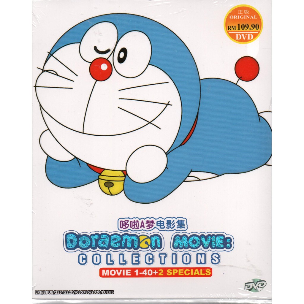 Anime DVD Doraemon And Nobita Movie Collection Movie 1-40 + 2 Specials ...