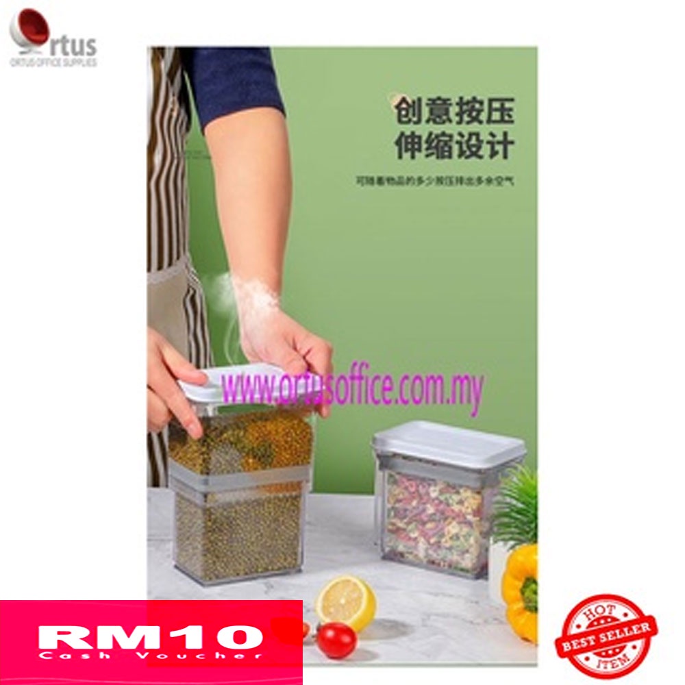 New Design - Compressible Transparent Food Storage Container Kitchen ...