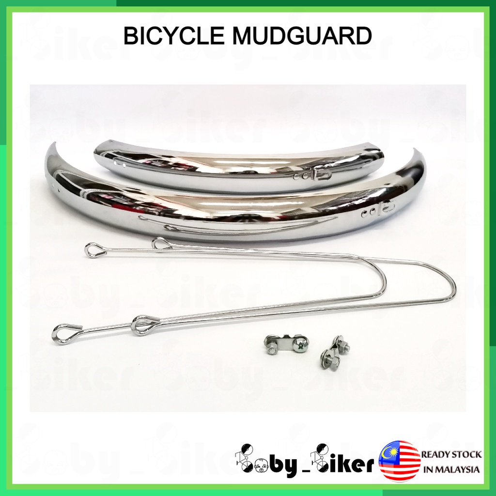 Bicycle best sale mudguard steel