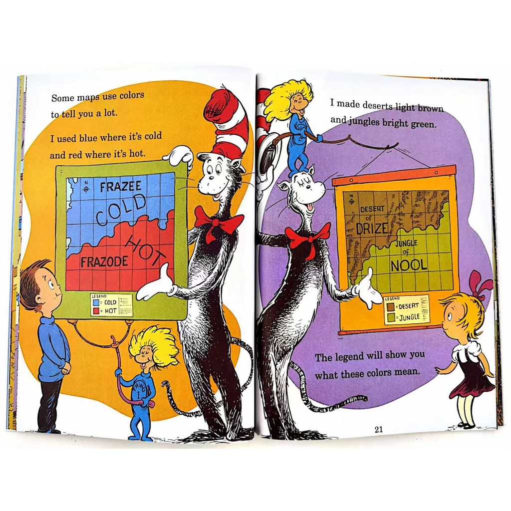 SG Stock][33 BOOKS] The Cat In The Hat's Learning Library by Dr