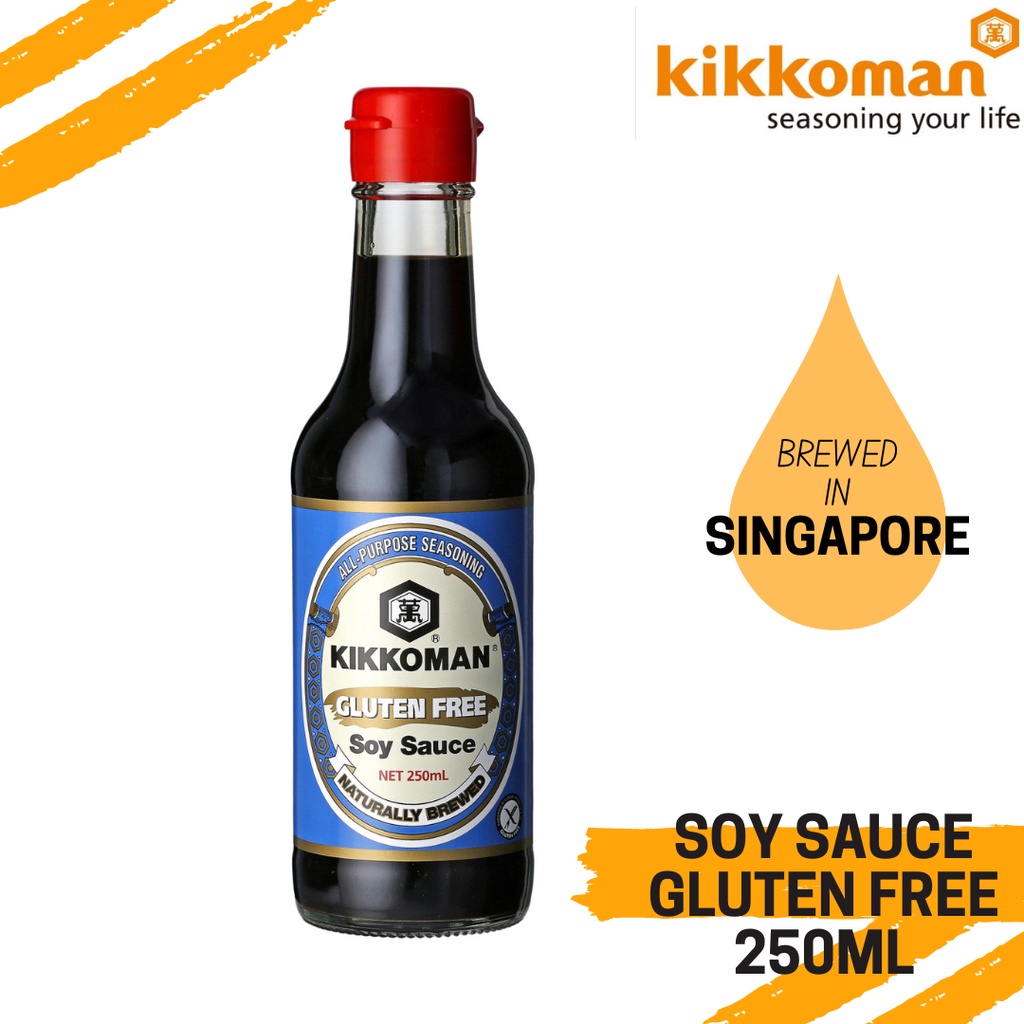 [Soy Sauce]Gluten Free Soy Sauce 无麸质日式本酿造酱油 250ml [Kikkoman] **Ready
