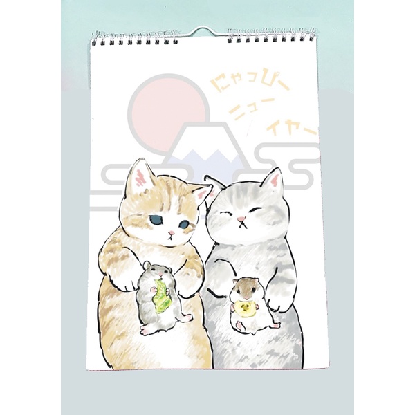 Ciao mofusand 2025 A4 cat wall calendar 13 sheets LA4I7a cute with