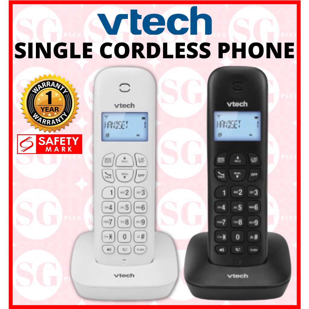 Vtech ES2310A Digital Single Cordless Phone Shopee Singapore
