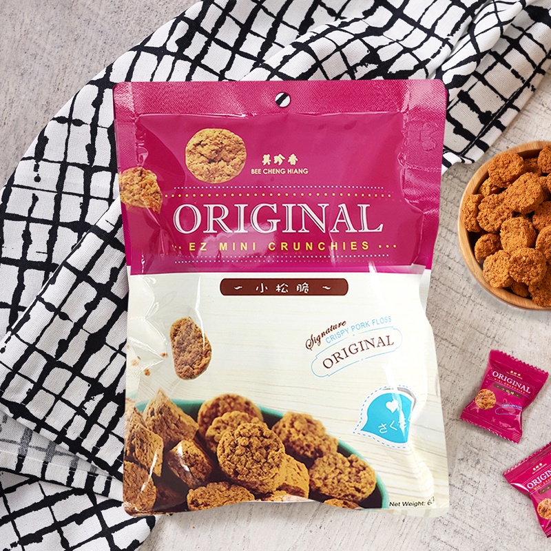 Bee Cheng Hiang Original EZ Mini Crunchies (60g/Pkt) | Shopee Singapore