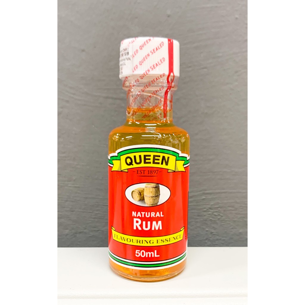 QUEEN NATURAL Rum Flavouring Essence (50ml) Shopee Singapore