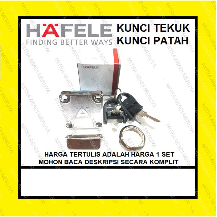 Hafele Drawer Lock Hafele Cabinet Lock FLIP KEY PUCK BROKEN 232.01.220 ...