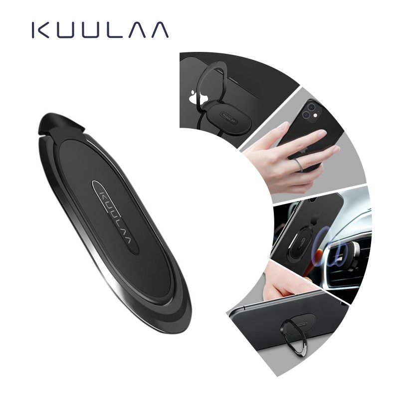 KUULAA Finger Ring Holder Mini Phone Ring for iPhone Mobile Phone Stand ...