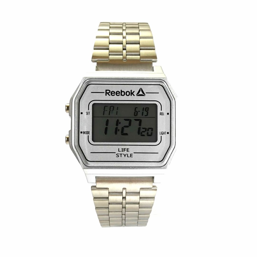 Reebok Nerd Watch white stainless steel RD VNE G9 P1S1 W1 Shopee