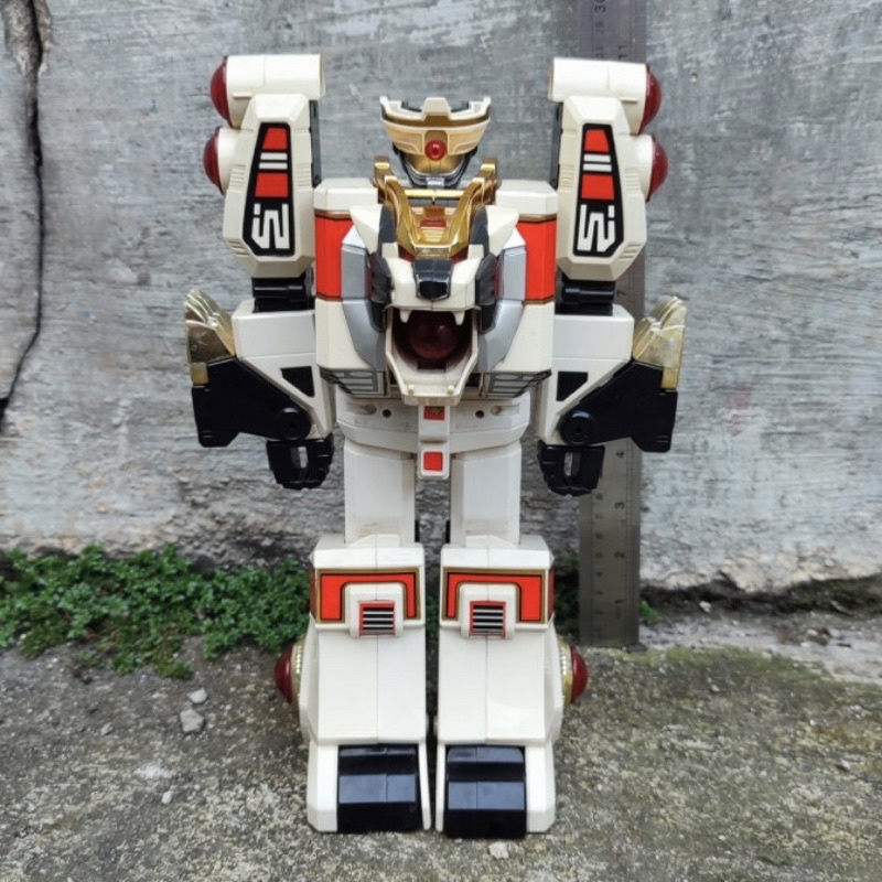 Dx Bandai MMPR Power Rangers Tigerzord White Megazord Thailand 1994 ...