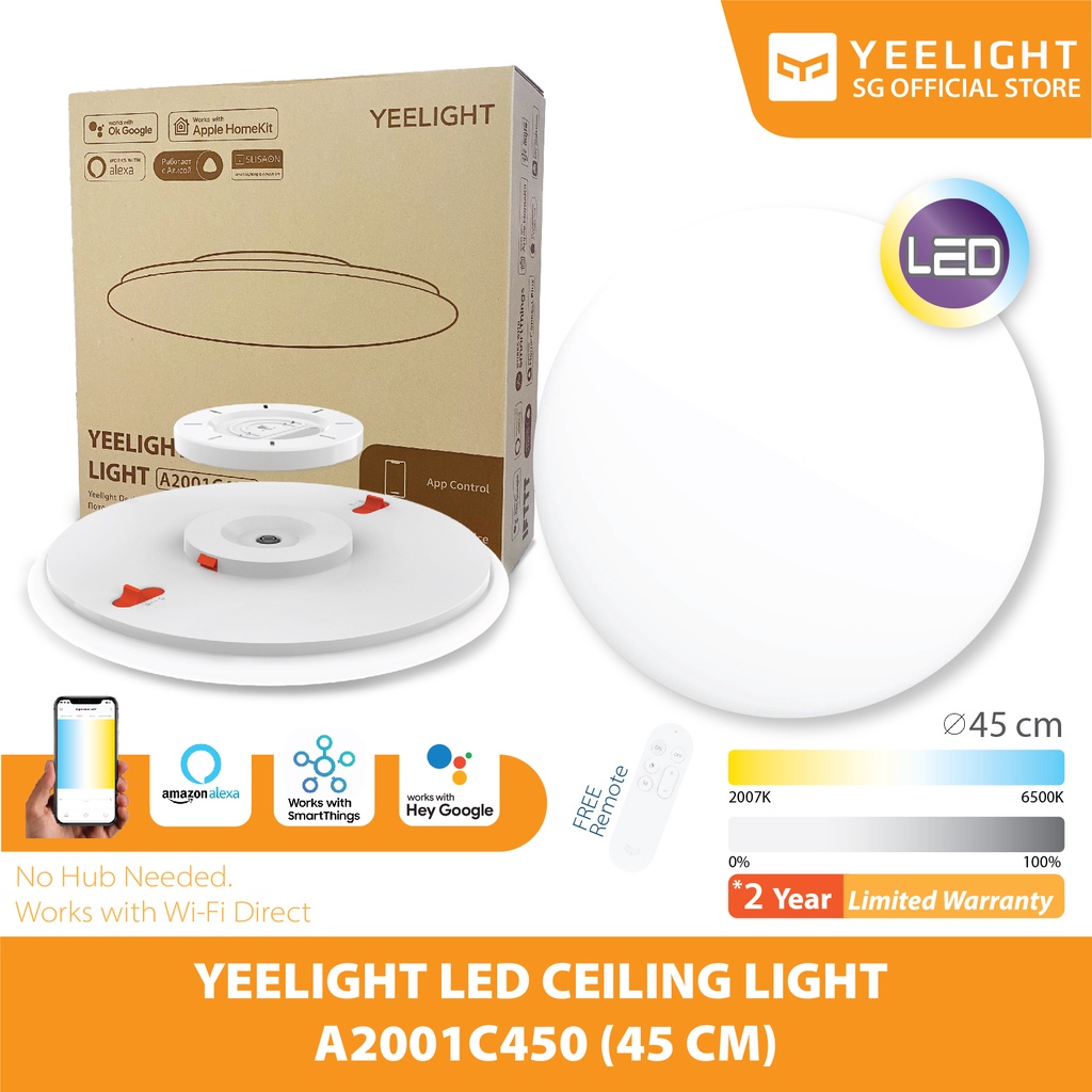 YEELIGHT CEILING LIGHT A2001C450 led ceiling smart light home lamp ...