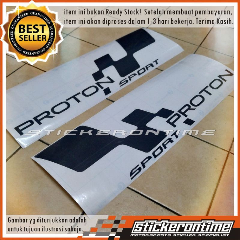 Proton Side Door Sticker saga persona waja inspira exora satria wira ...