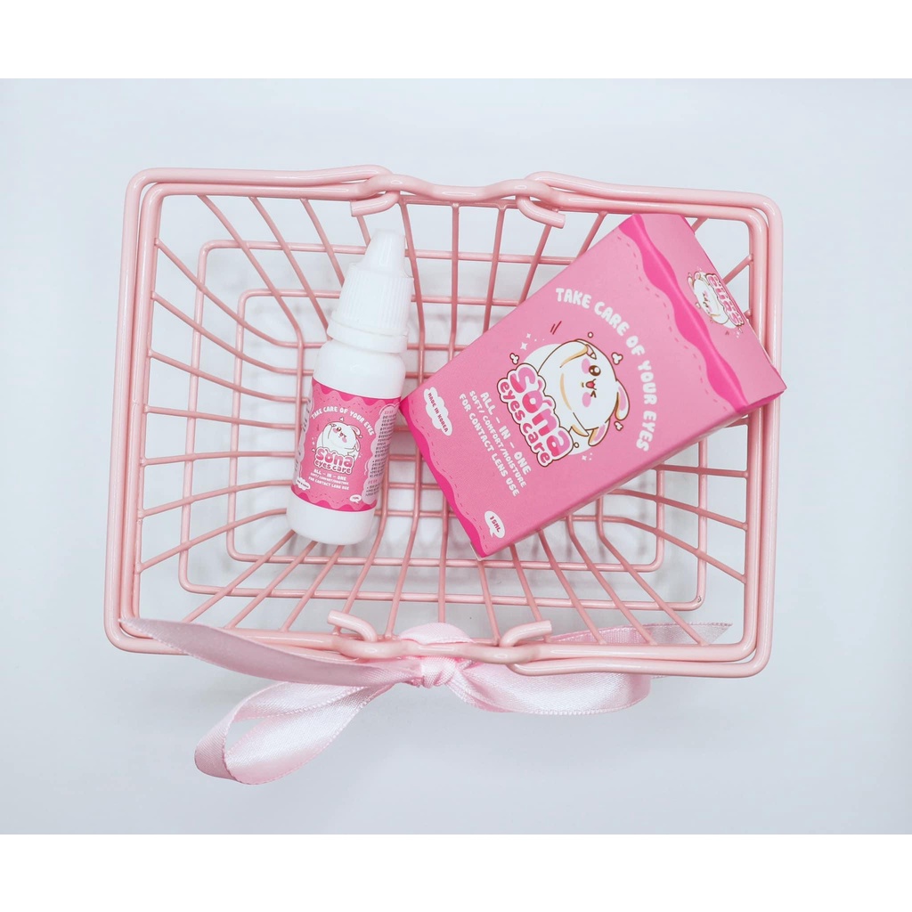 Combo Contact Lenses + Eye Drops (Tool Tray Included) Shopee Singapore