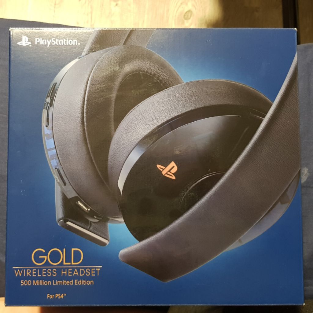 Gold wireless headset discount 500 million edition