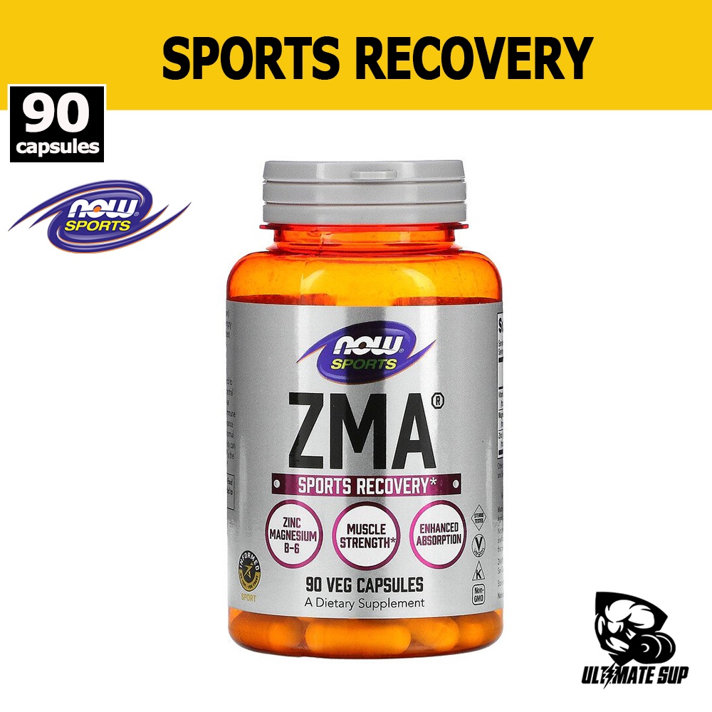Now Sports, ZMA For Post Workout Recovery, Cellular Growth & Tissue