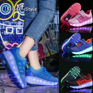 Luminous Sneakers Boy Girl Pikachu Led Light Up Shoes Glowing With Light  Kids Shoes Children Led Sneakers Brand Kids Boots