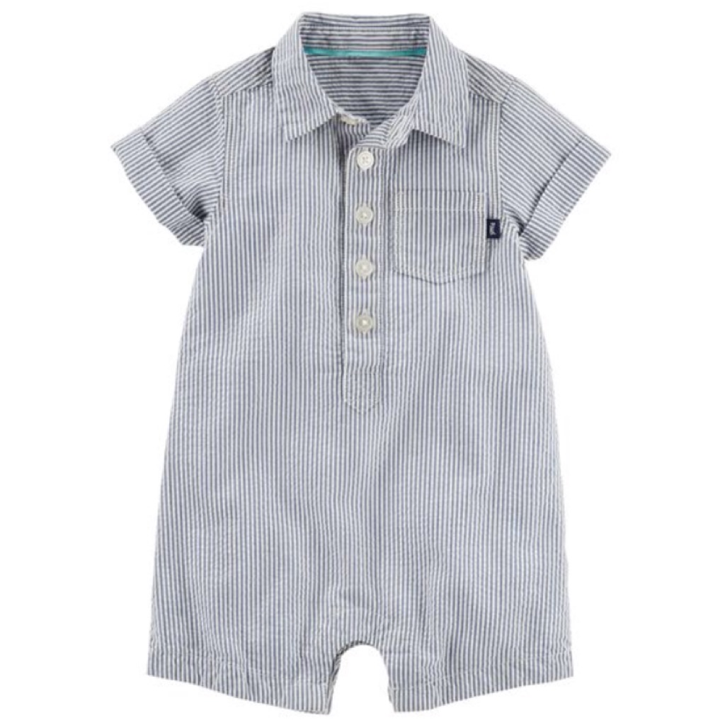 Baby Boy Seersucker 1