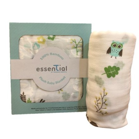 Essential By Thomson Medical 100% Bamboo Baby Blanket | Shopee Singapore