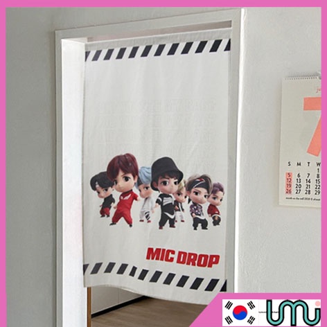 Bts tinytan store door curtain