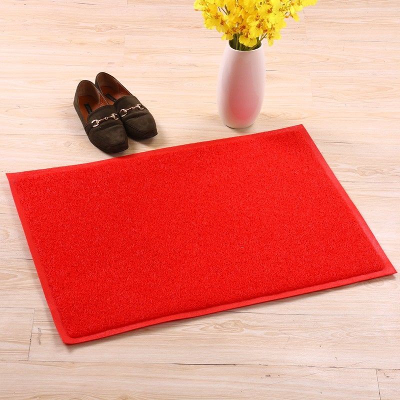 35x58cm Ready Made Plastic Wire Door Mat Loop Red Black Grey Green Blue ...