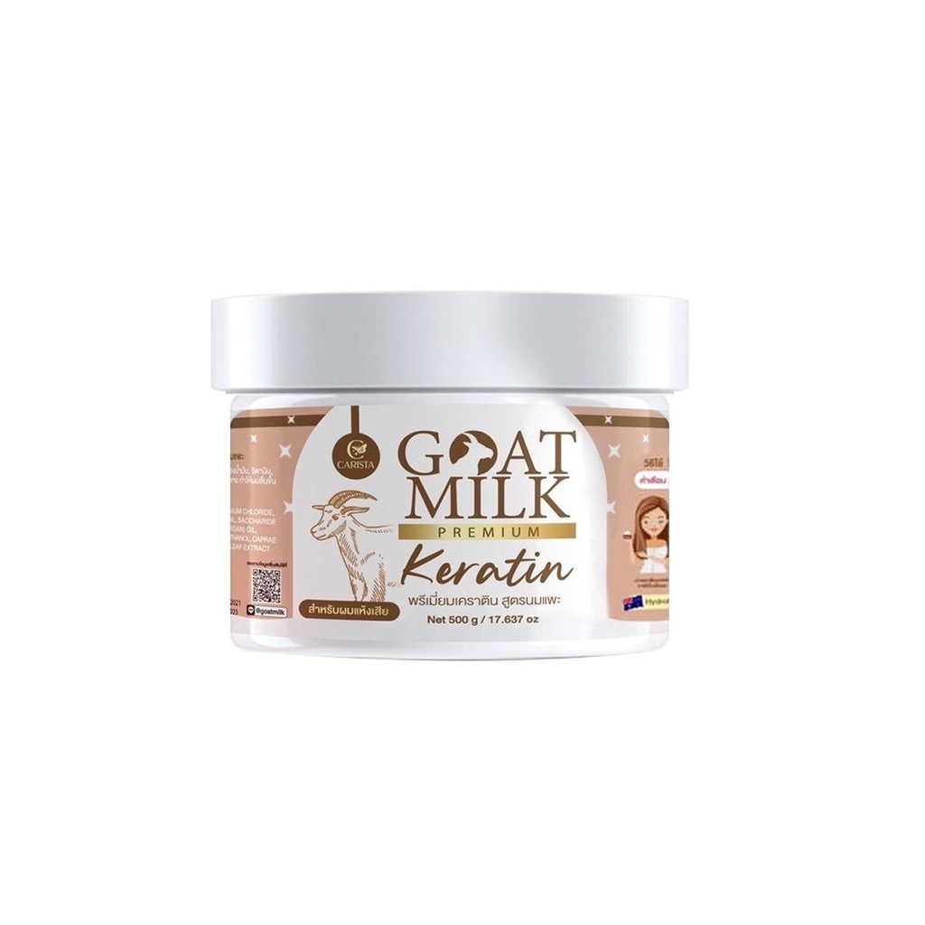 Keratin Hair Treatment Cream Goat Milk 500g. Carista Shopee Singapore
