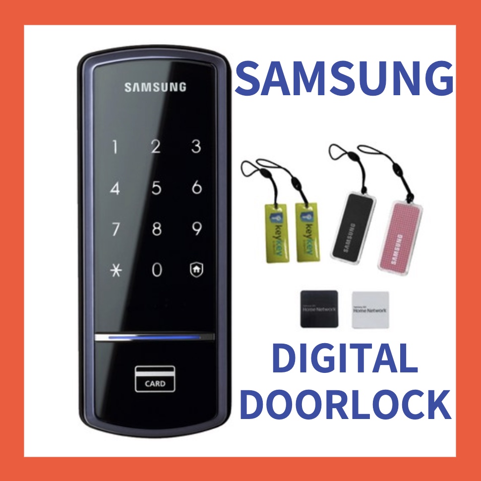 Samsung Digital Door lock Digital Lock Door With Key SET SHS1321