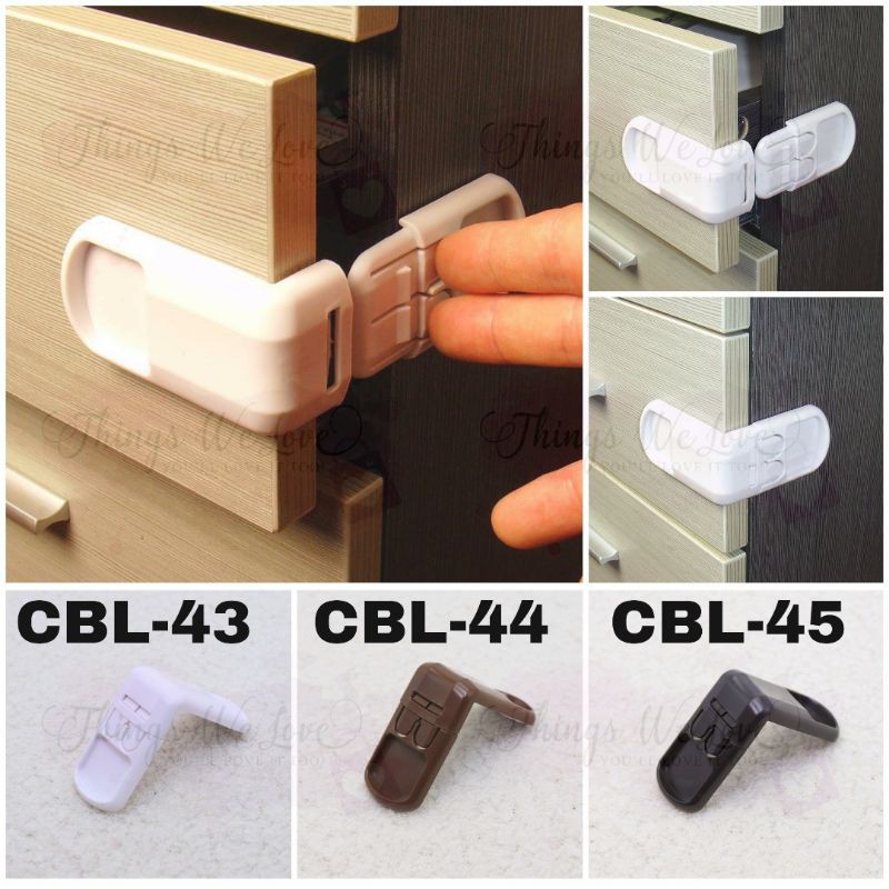 [SG SELLER] [FREE SHIPPING] L Shape Drawer Lock Right Angle 90⁰ ...