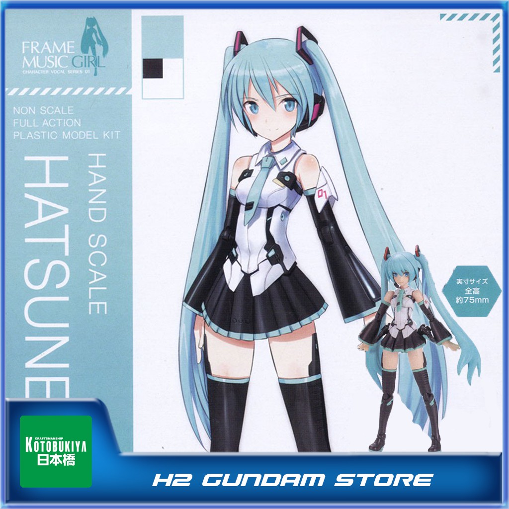 Kotobukiya Hand Scale Hatsune Miku Model (Frame Arms Girl) | Shopee ...