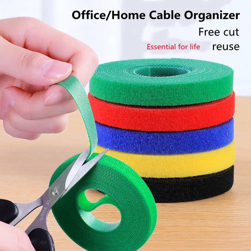 Data Cable Storage Rope Charging Velcro Tie Winder Household Wire ...