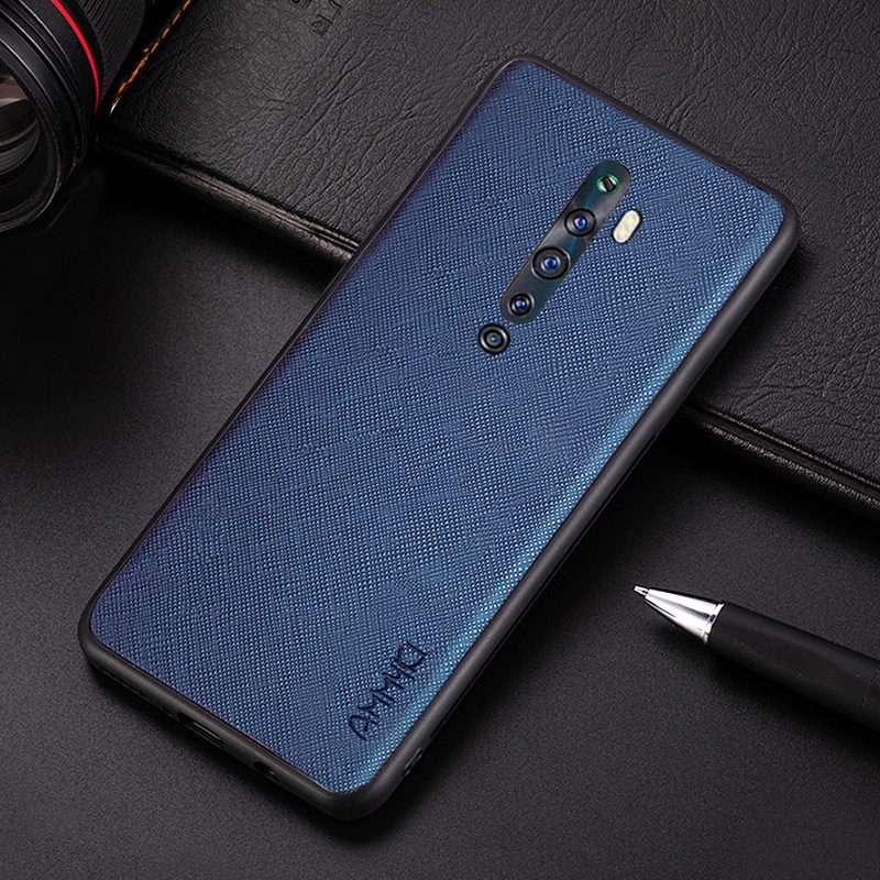 Cross pattern Soft TPU Silicone Casing OPPO Reno Z F A83 A1 A5