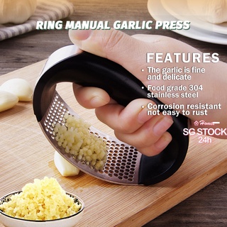 Professional Zinc Alloy Pressed Garlic Chopper - China Manual