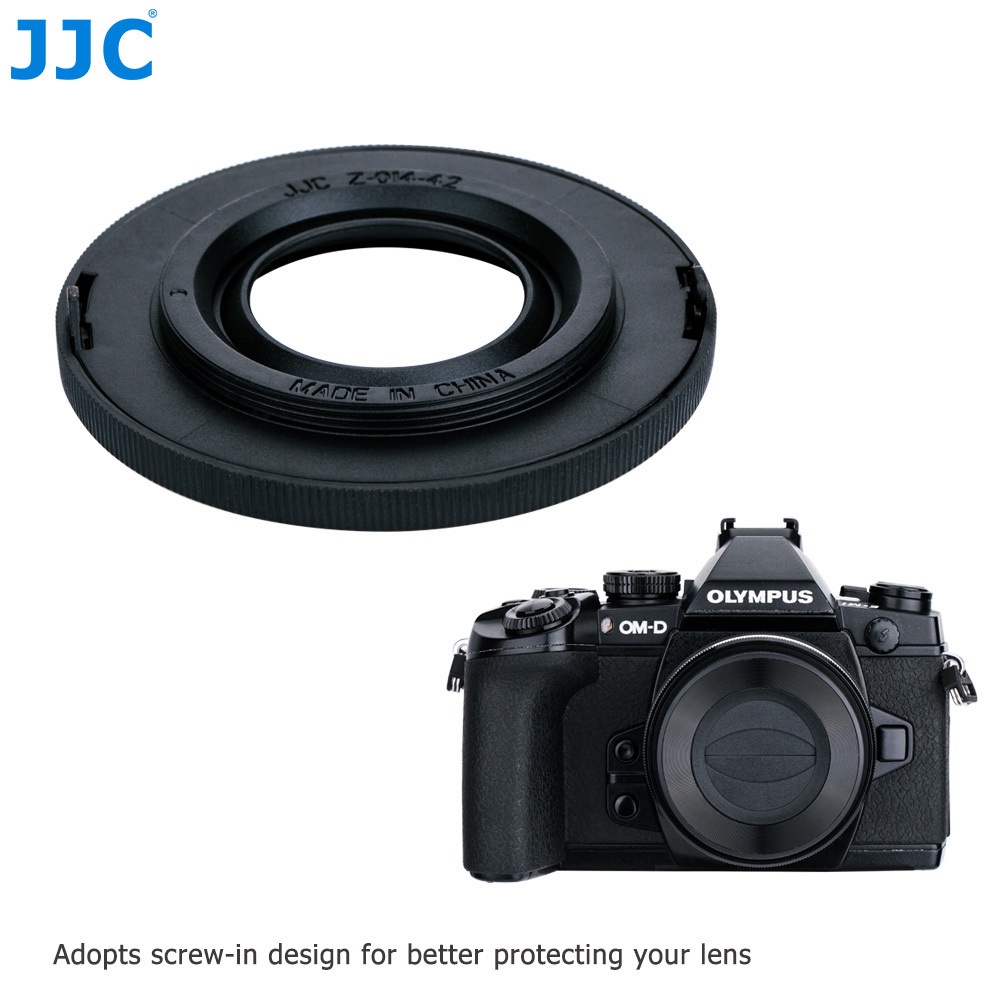 JJC Z-O14-42 Auto Lens Cap Replace LC-37C for Olympus M.ZUIKO