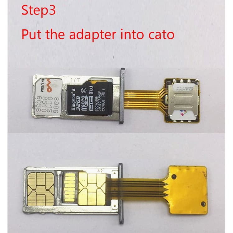 Na-sim Card Adapter Hybrid Micro Sim Card - Sim Card Converter | Shopee ...