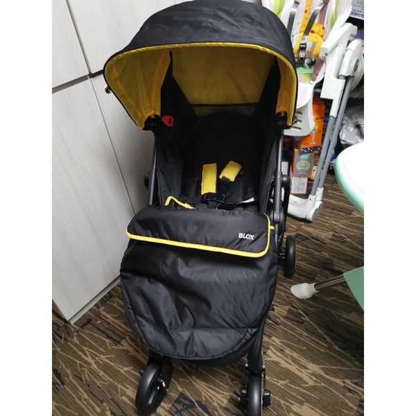 Graco Blox Stroller Black Yellow Shopee Singapore