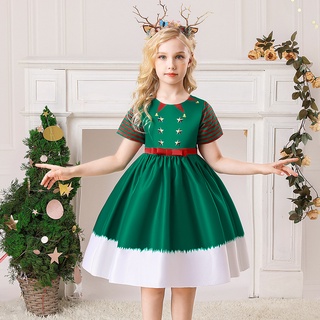 Christmas hot sale green dress