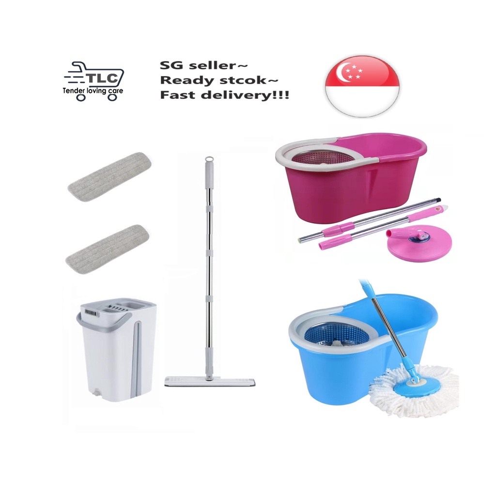 ⚡BEST DEALS!!!⚡ Stainless Steel Magic Spin Mop 360 Rotate Mop