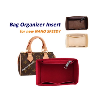 Organizer for [Nano Speedy] Felt Purse Organizer Shaper Liner